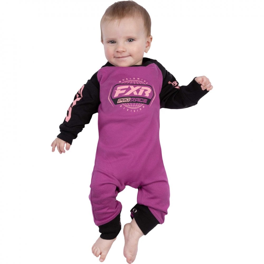 FXR (MX25) Infant Onesie - RACE DIVISION (LT. Wine/Muted Melon)