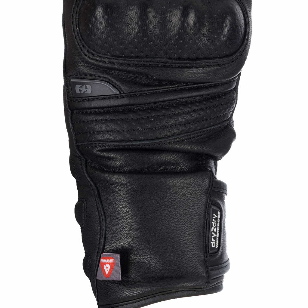 Oxford Women's Hamilton Primaloft Motorcycle Gloves (Tech Black)