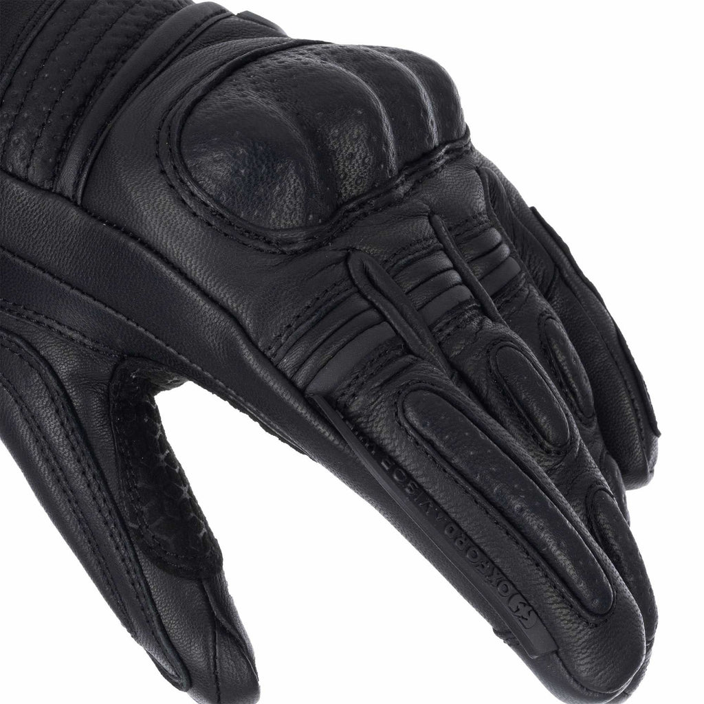 Oxford Women's Hamilton Primaloft Motorcycle Gloves (Tech Black)
