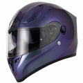 VCAN H128 Gradient Motorcycle Helmet (Purple/Blue)