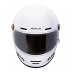 Merlin (2025) Full Face Helmet - Revival - Flash (Gloss White)