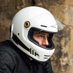 Merlin (2025) Full Face Helmet - Revival - Flash (Gloss White)