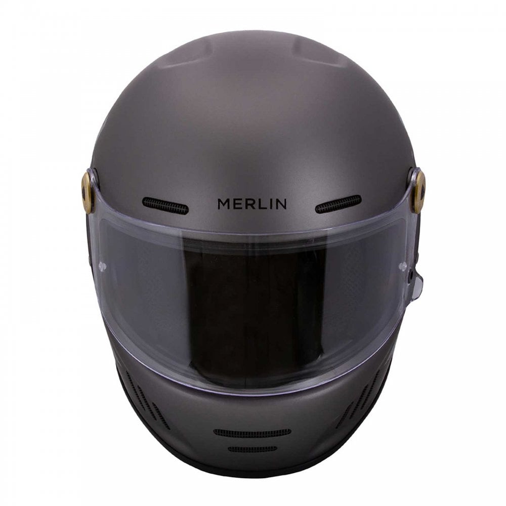 Merlin (2025) Full Face Helmet - Revival - Union (Matt Grey)