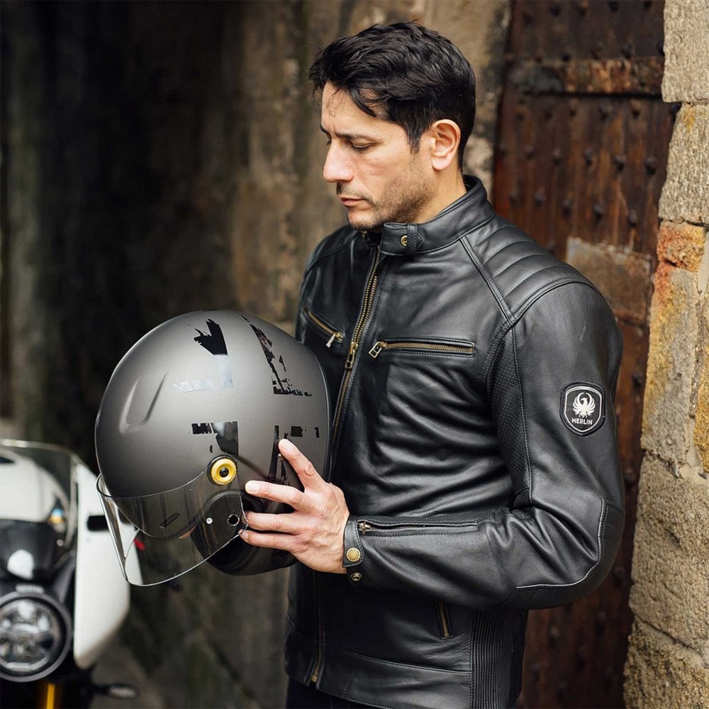 Merlin (2025) Full Face Helmet - Revival - Union (Matt Grey)