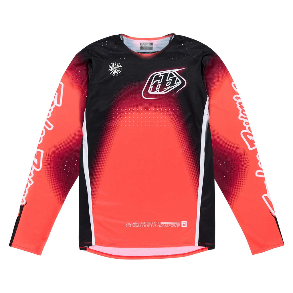 Troy Lee Motocross Jersey -  SE Pro ARRAY (Infra Red/Black)