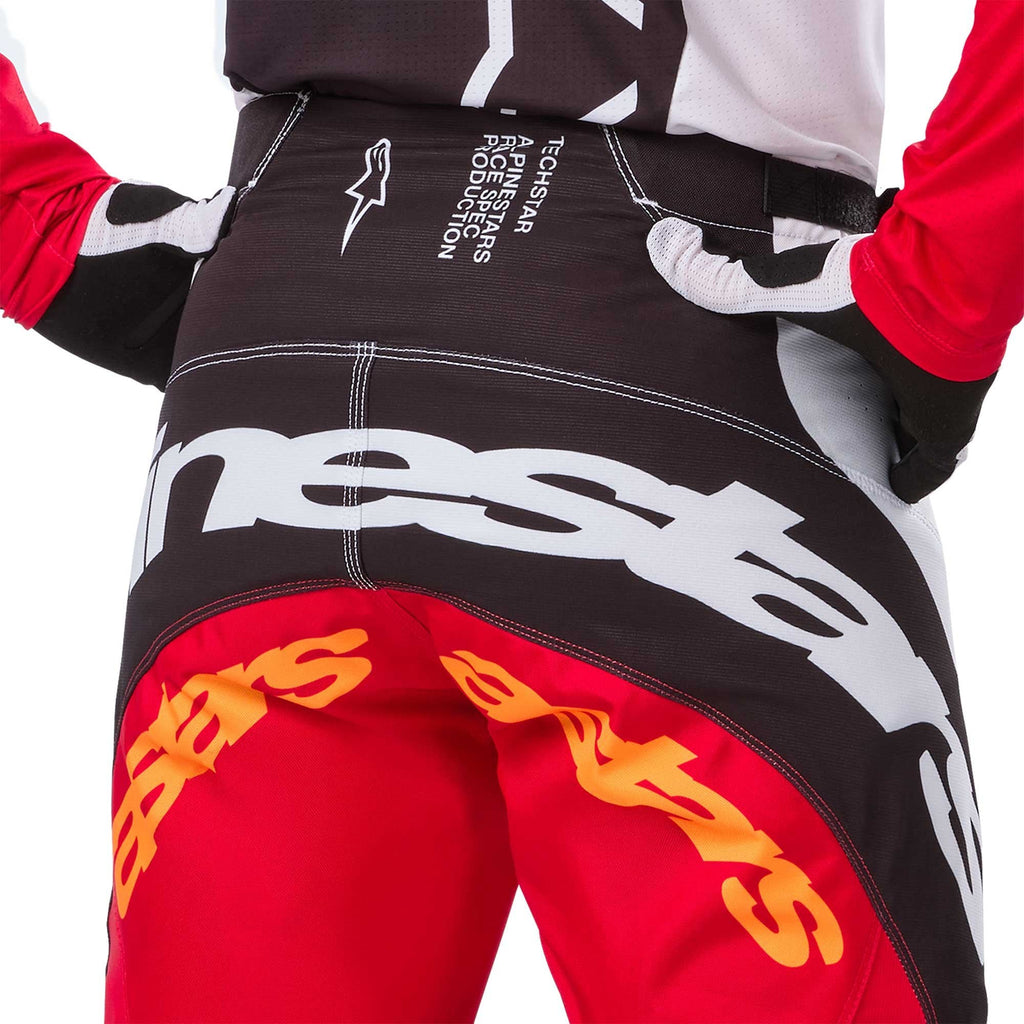 Alpinestars MX Jersey & Pant Kit - Techstar DEEP Limited Edition (Black/White/HighRed)