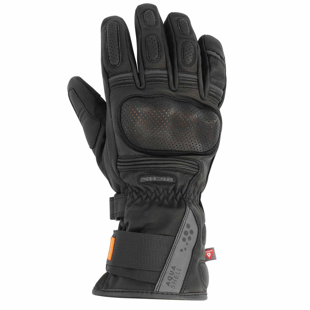Richa (2025) Women's Motorcycle Gloves - Polar Vortex WP (Primaloft) - Black