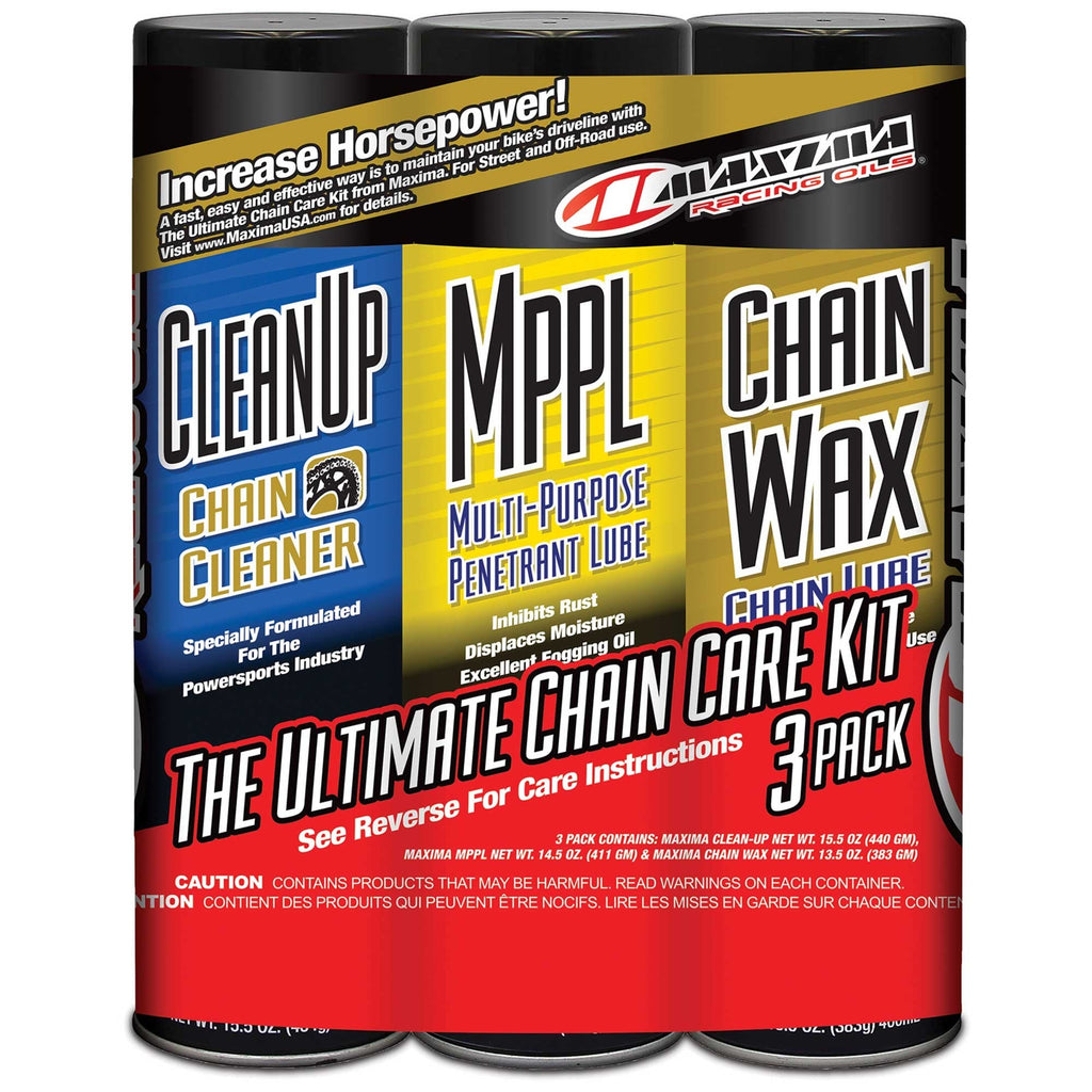 Maxima - Aerosol Kit - Chain Care Kit Combo