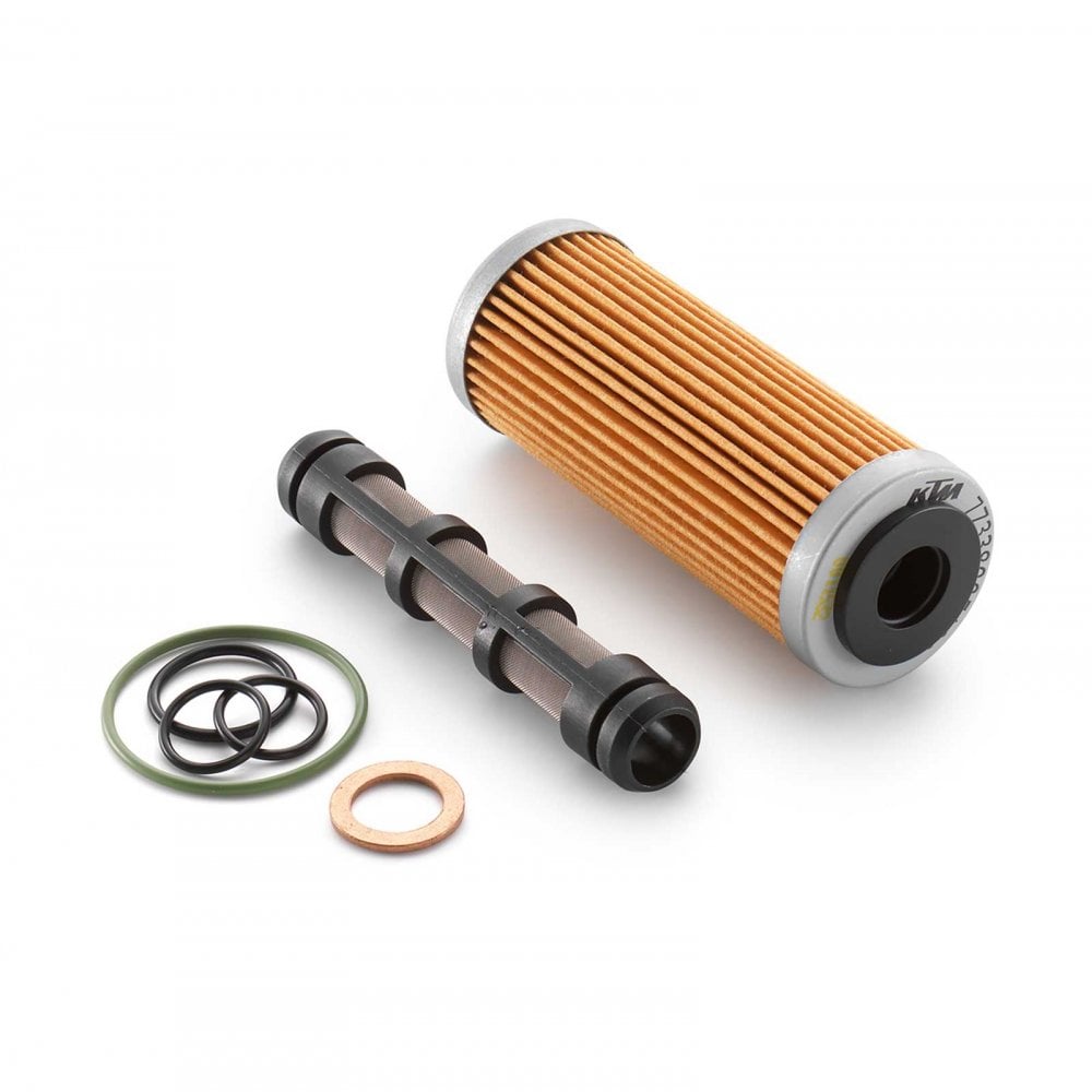 KTM Genuine Part - Fuel Strainer, Oil Filter & O-Rings - KTM SXF250 13-26, SXF350 12-26, EXCF250 14-26, EXCF350 12-26, Husqvarna FC/FE 250/350 15-26 - K00050000083