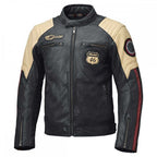 Held (2025) Leather Jacket - Baker 2 Leather (Blue/Beige/Burgundy)