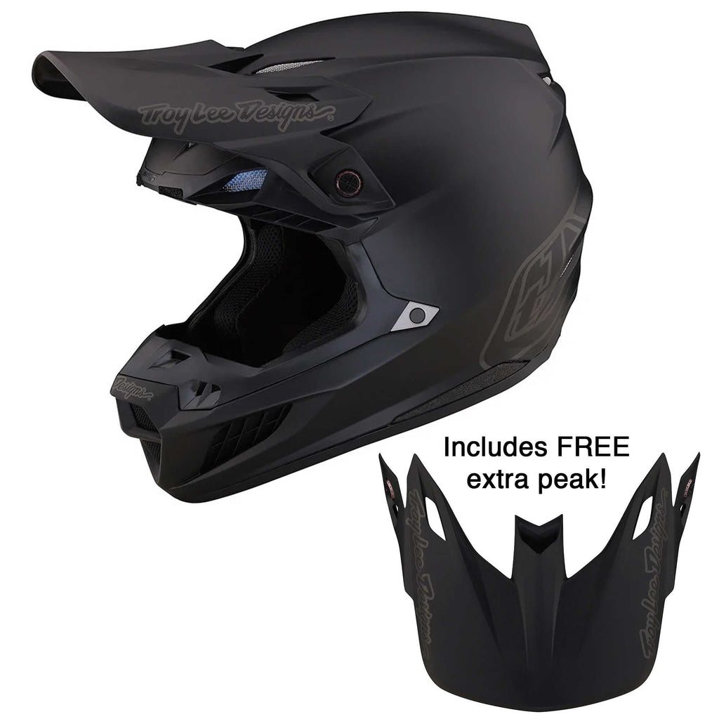 Troy Lee Motocross Helmet - SE5 Composite MIPS - CORE (Matt Black)