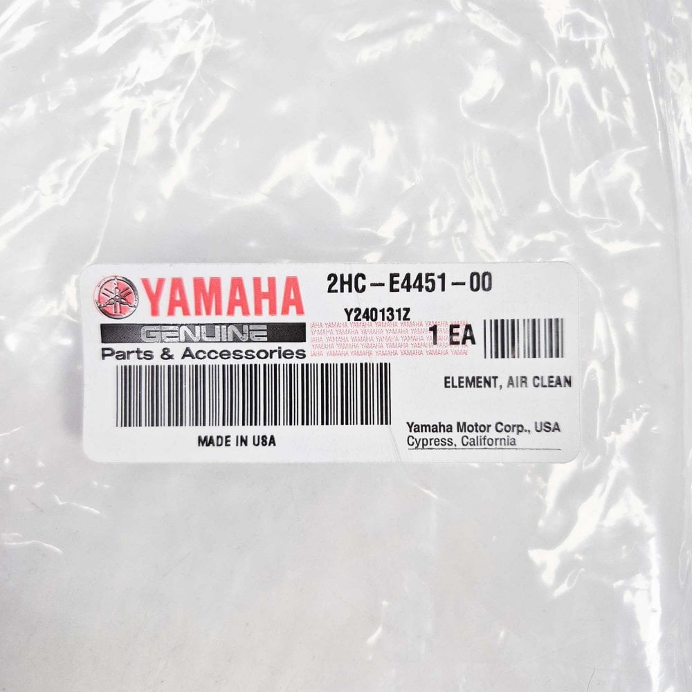 Yamaha Genuine Part - Air Filter (YXZ1000 16-24) - 2HC-E4451-00