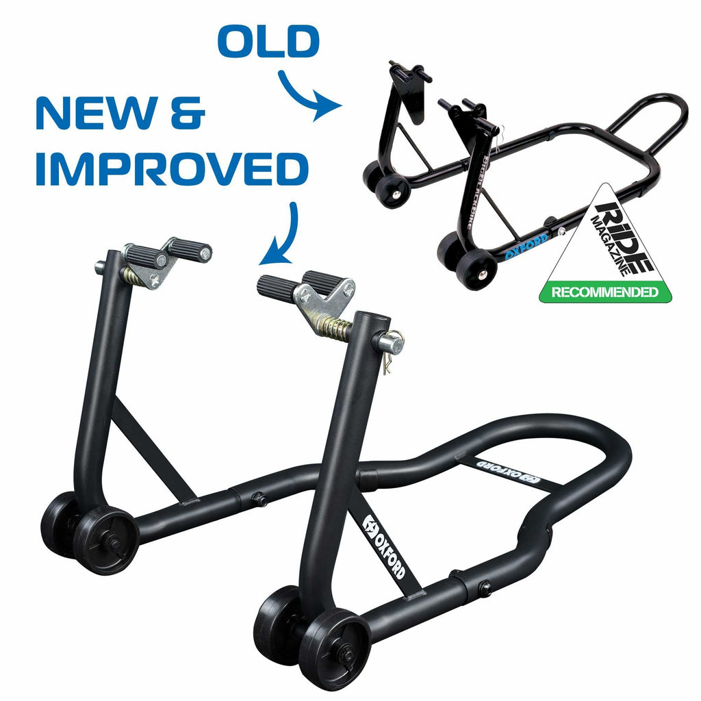 Oxford Paddock Stand - Front - Black 2.0 - (SP822)
