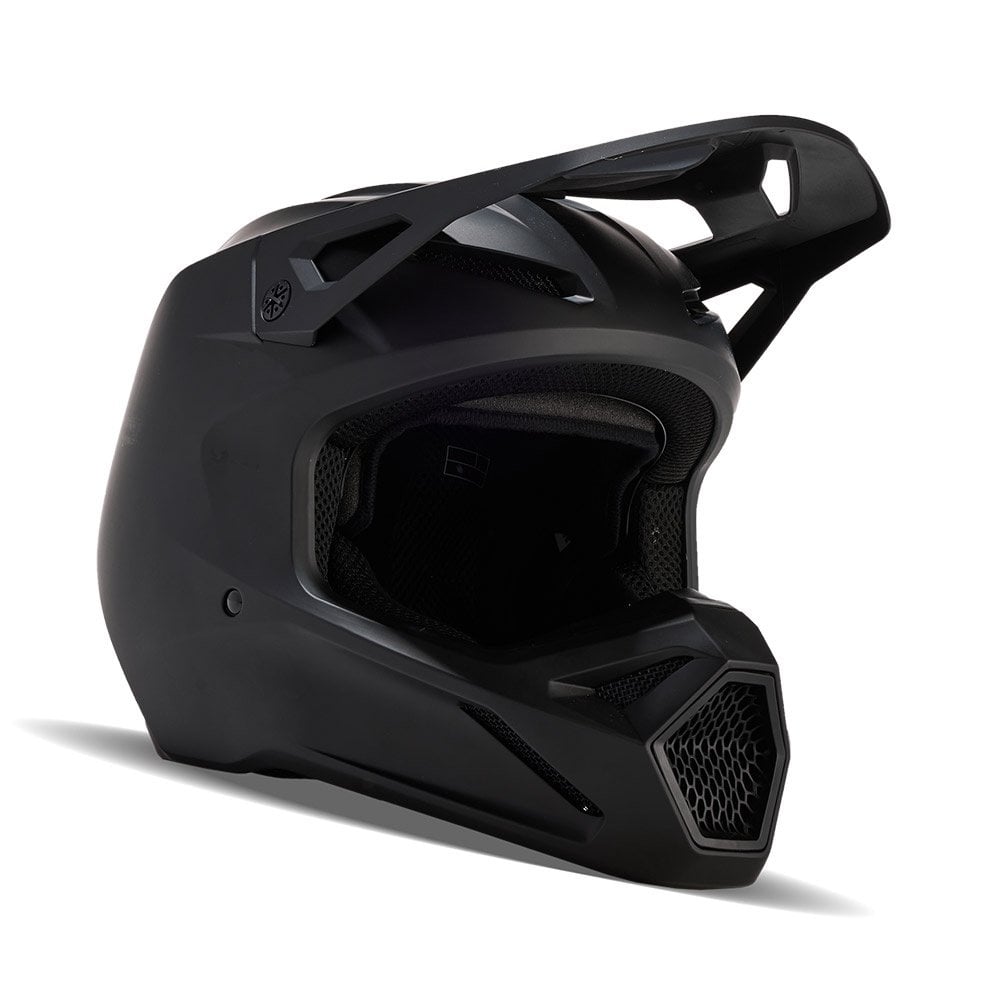 FOX MX | Enduro Helmet - V1 PLAIN (Matte Black)