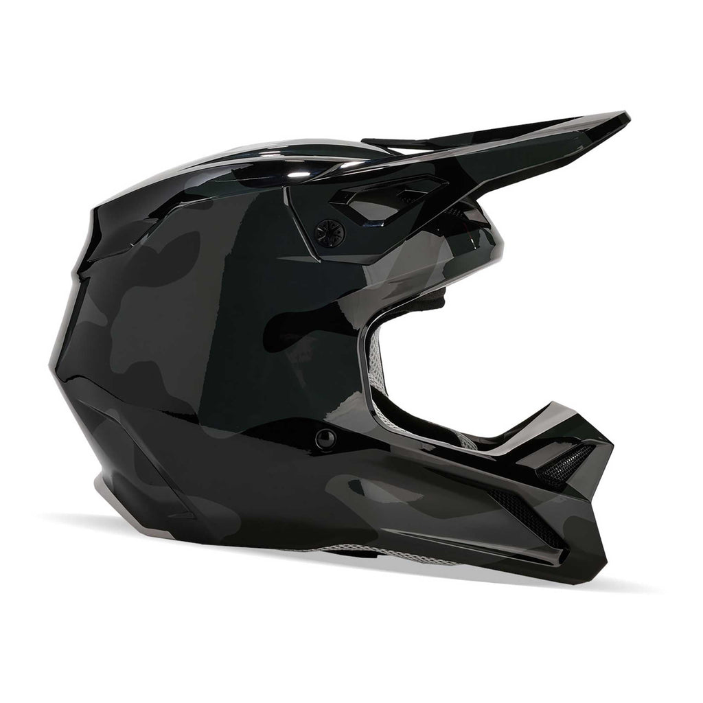 FOX Racing MX | Enduro Helmet - V1 BNKR (Black Camo)
