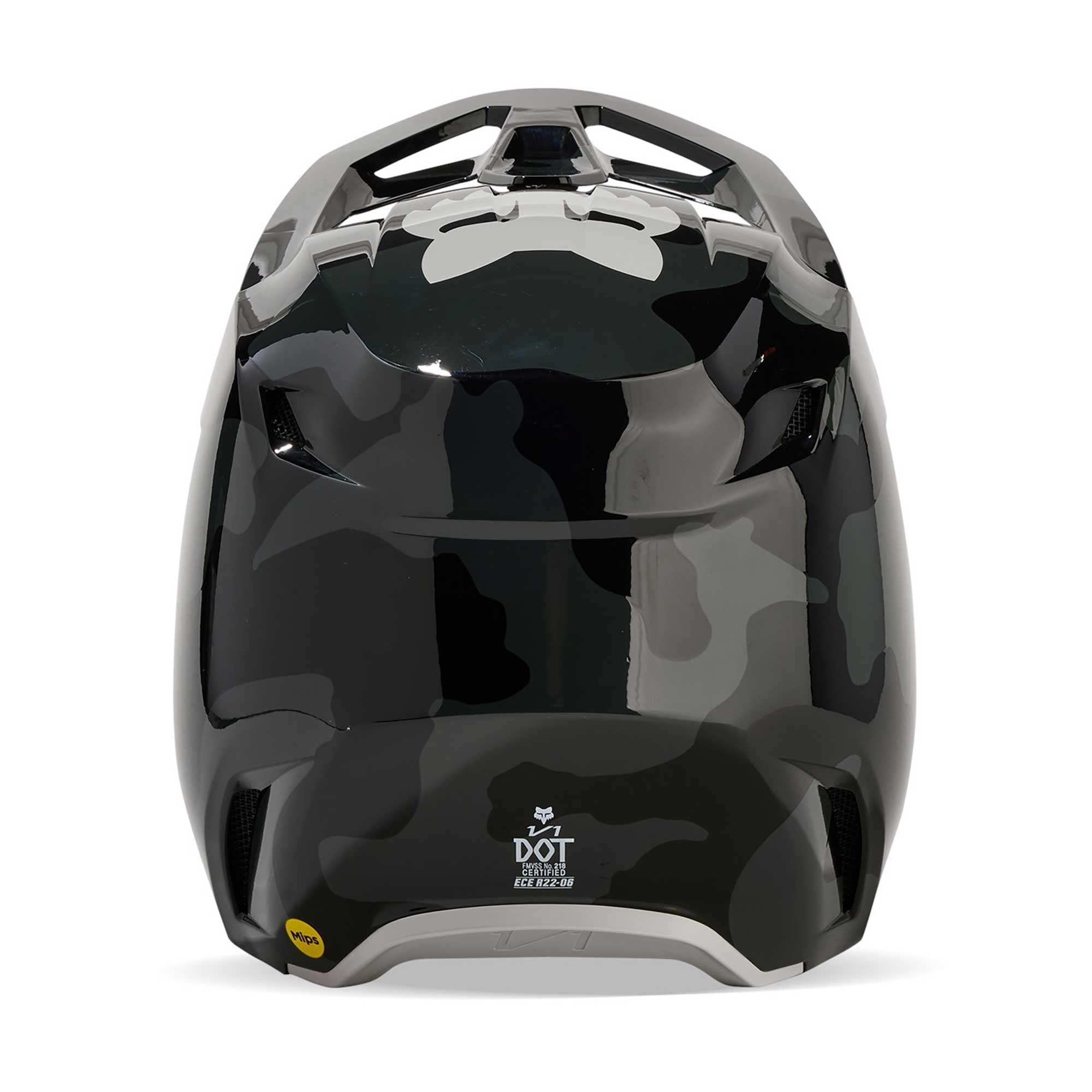 FOX Racing MX | Enduro Helmet - V1 BNKR (Black Camo)
