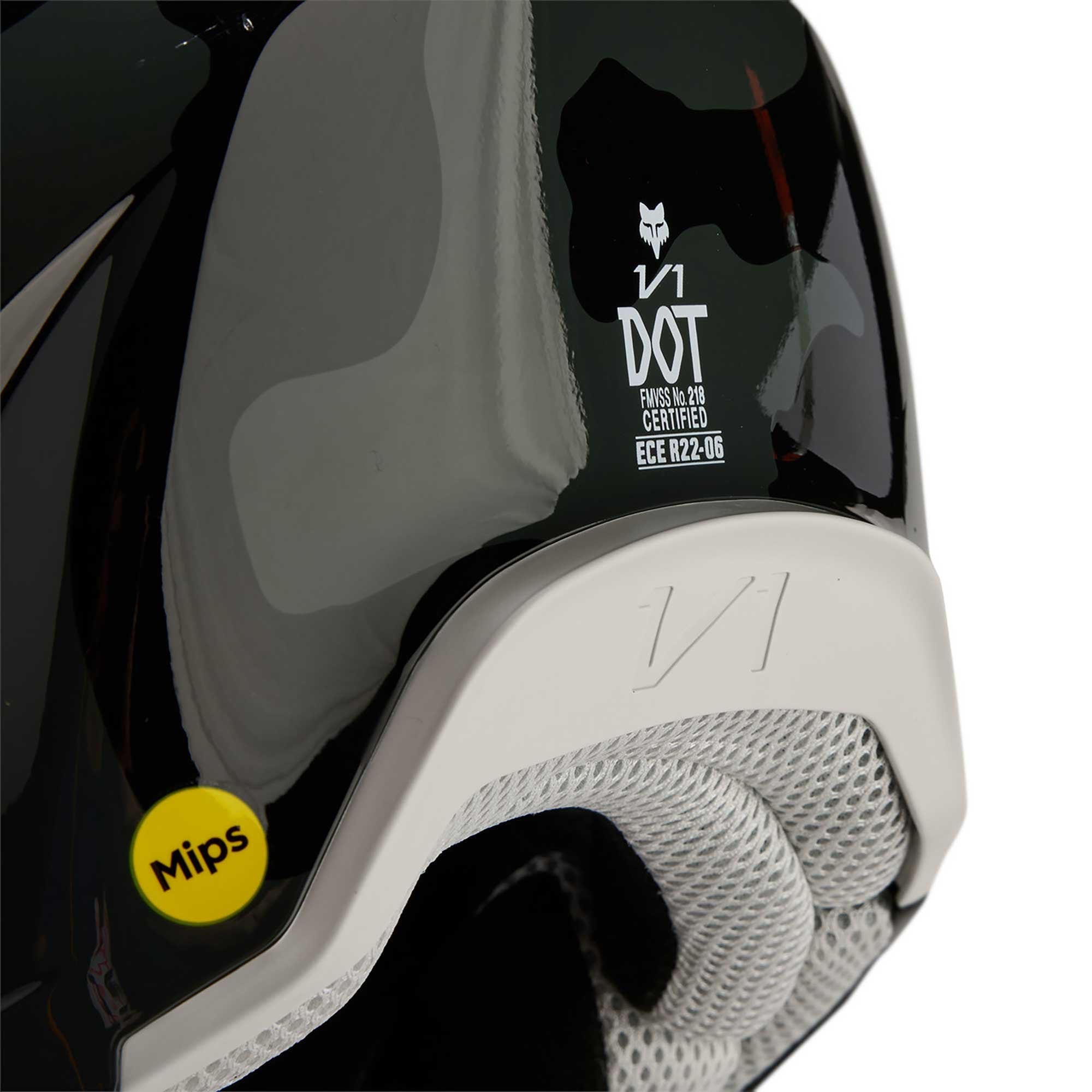 FOX Racing MX | Enduro Helmet - V1 BNKR (Black Camo)