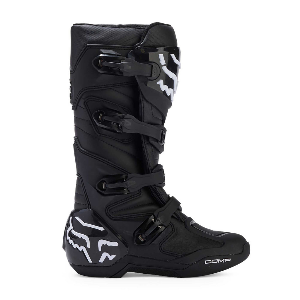 FOX Racing Youth Motocross Boots - COMP (Black/White)