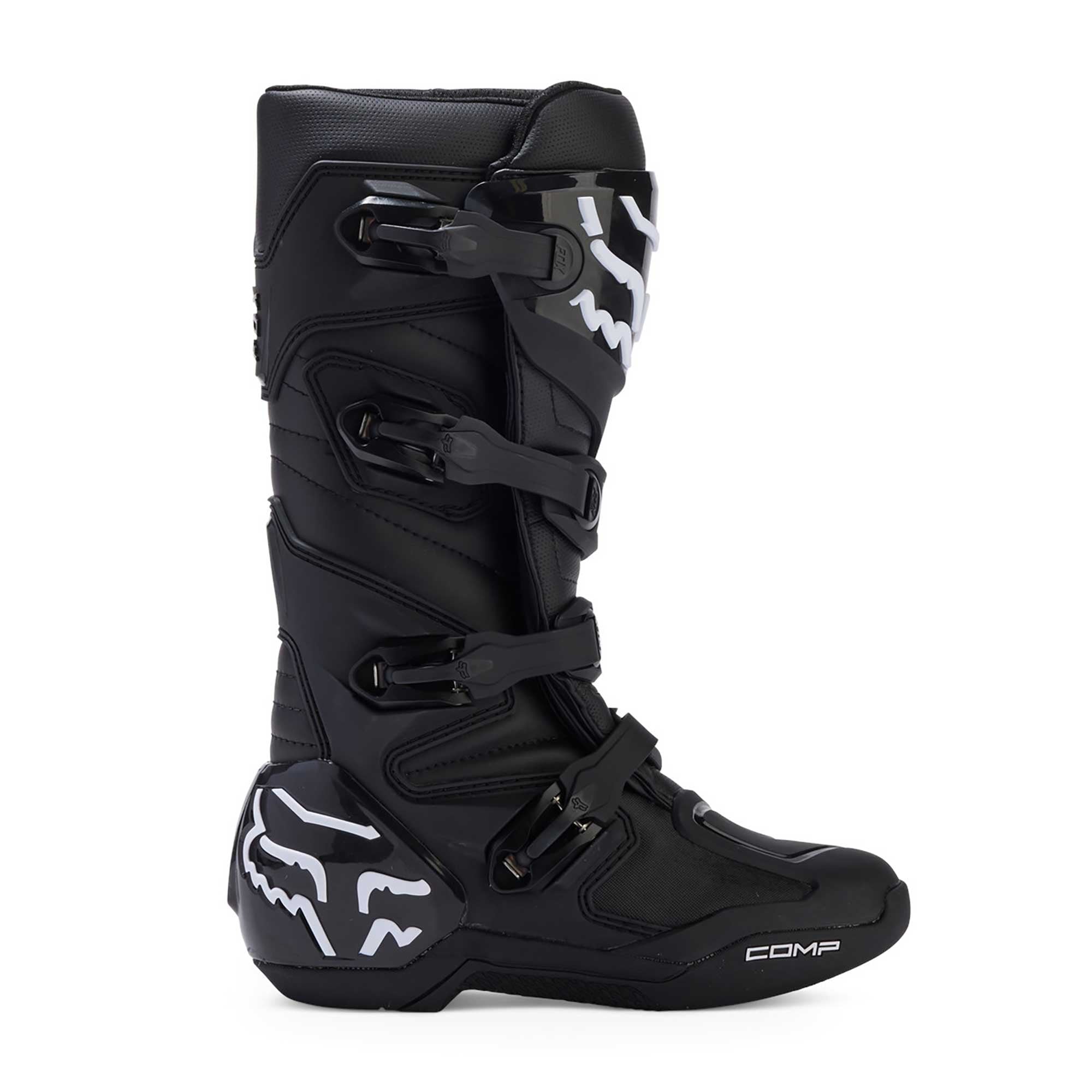 FOX Racing Youth Motocross Boots - COMP (Black/White)