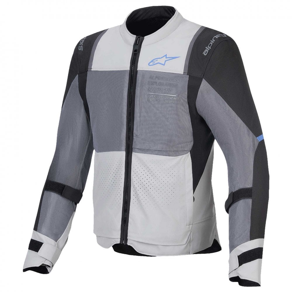 Alpinestars ST-2 AIR Motorcycle Touring Vented Jacket (Ice Grey/Dark Grey/Black)