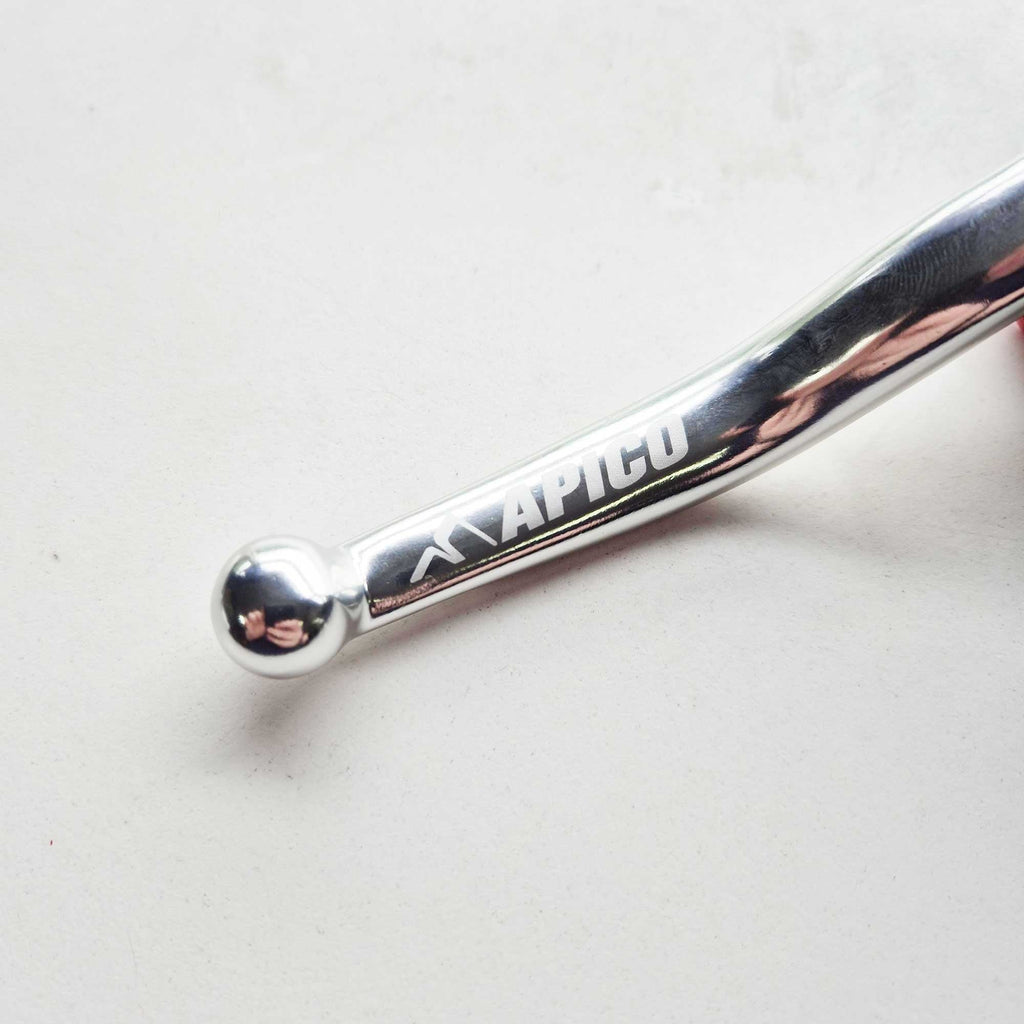 Apico - Front Brake Lever - LEB70 - Elite - Husqvarna TE150-300 22-26, FE250-501 22-26, Gas Gas MC125-300 24-26, MCF250-450 24-26, EC250/300 21-26, ECF250-350 21-26, ECF450/500 24-26, EX250/300 24-26, EXF250-450 24-26 (BRAKTEC)