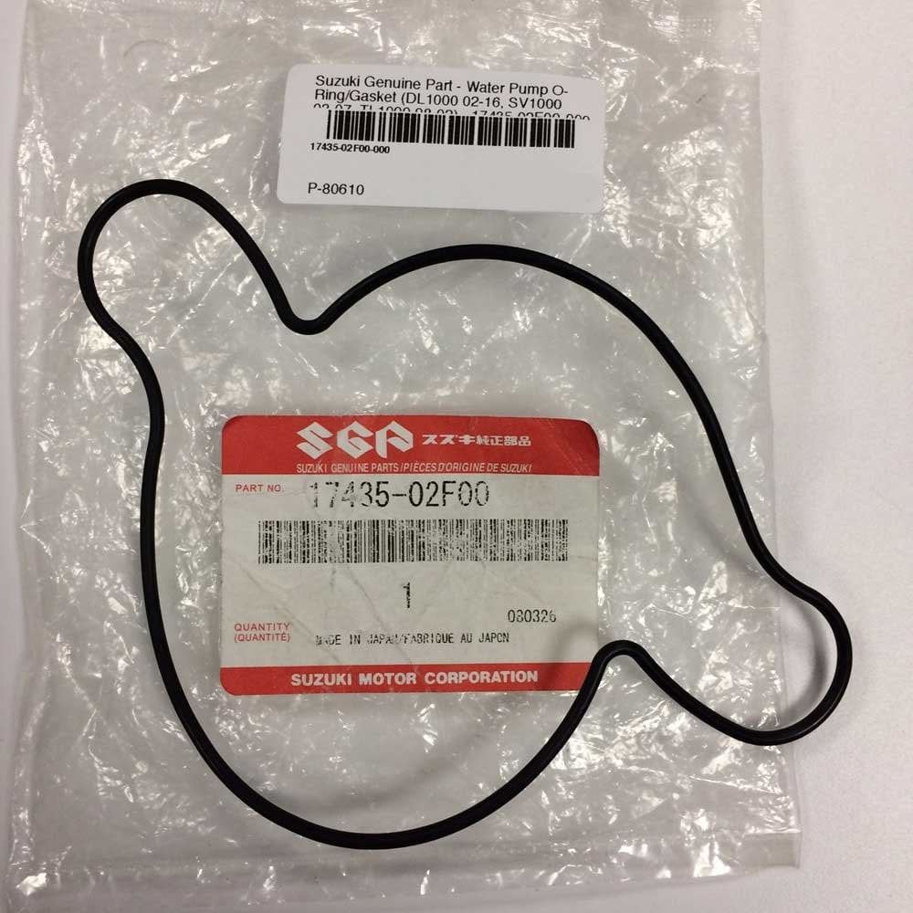 Suzuki Genuine Part - Water Pump O-Ring/Gasket (DL1000 02-16, SV1000 03-07, TL1000 98-02) - 17435-02F00-000