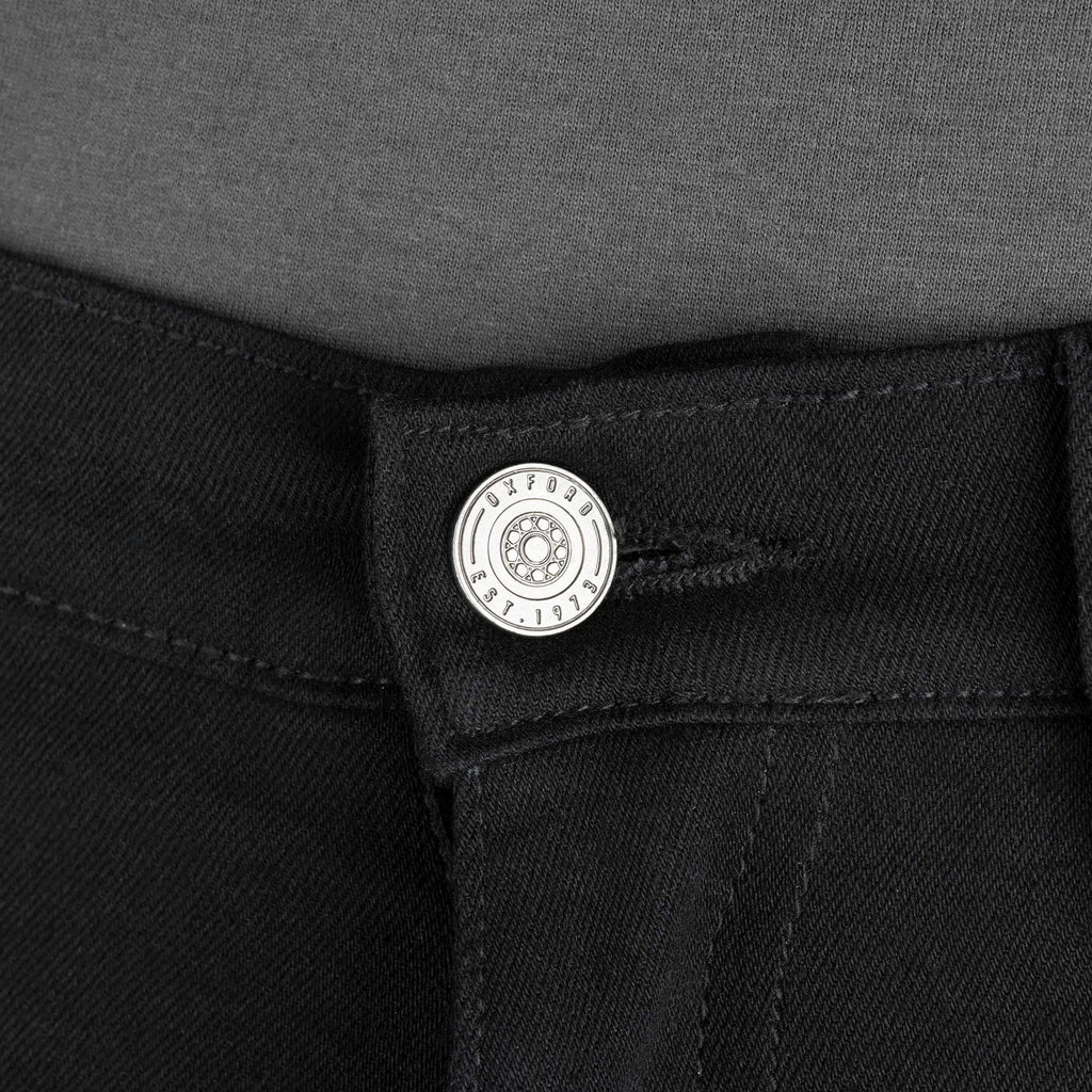 Oxford (2026) Jeans - Super Stretch Armourlite (AA) - Black (Short Leg)