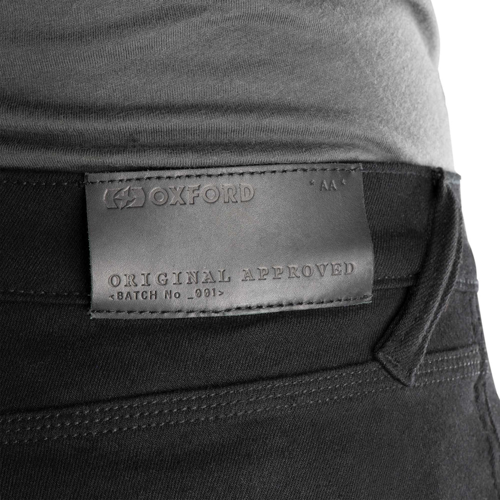 Oxford (2026) Jeans - Super Stretch Armourlite (AA) - Black (Short Leg)