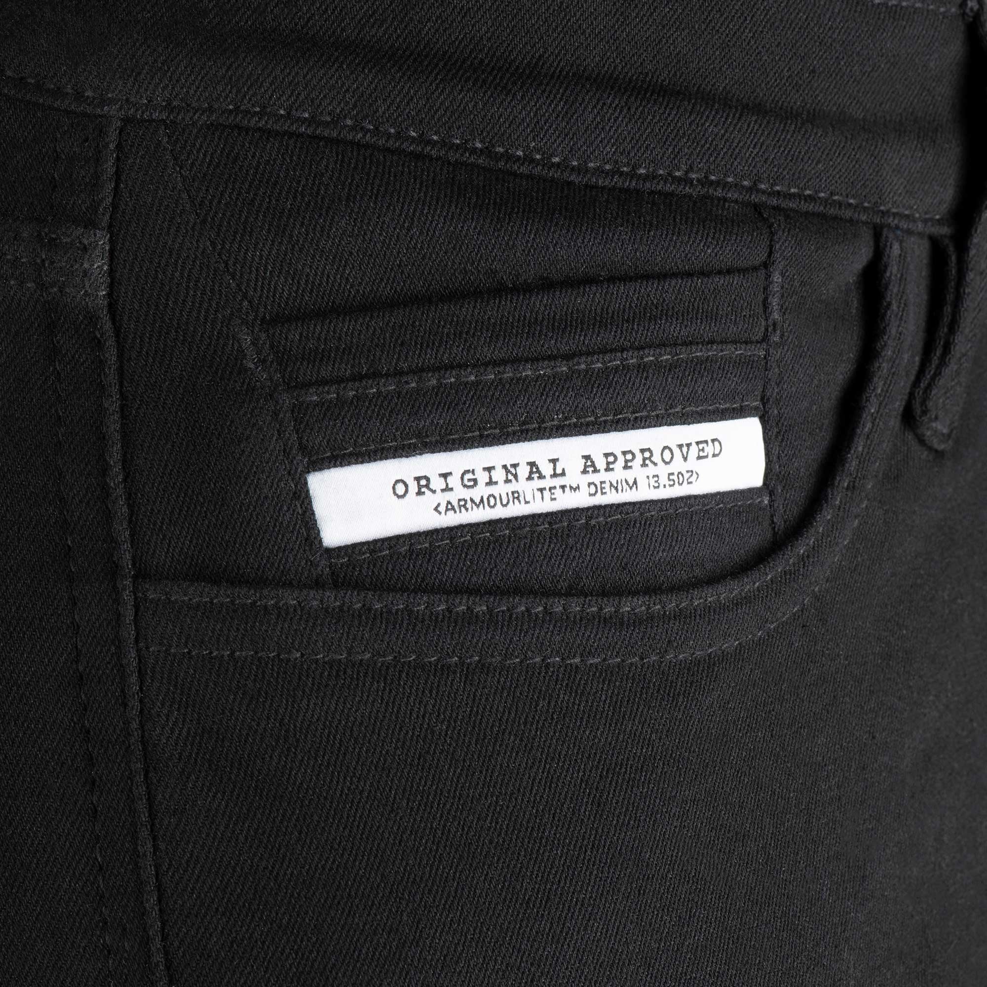 Oxford (2026) Jeans - Super Stretch Armourlite (AA) - Black (Short Leg)
