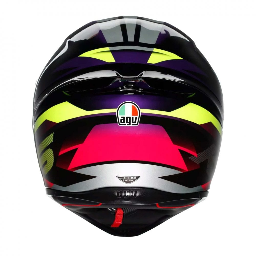 AGV K1-S Fastlap Motorcycle Helmet (Black/Purple/Pink)