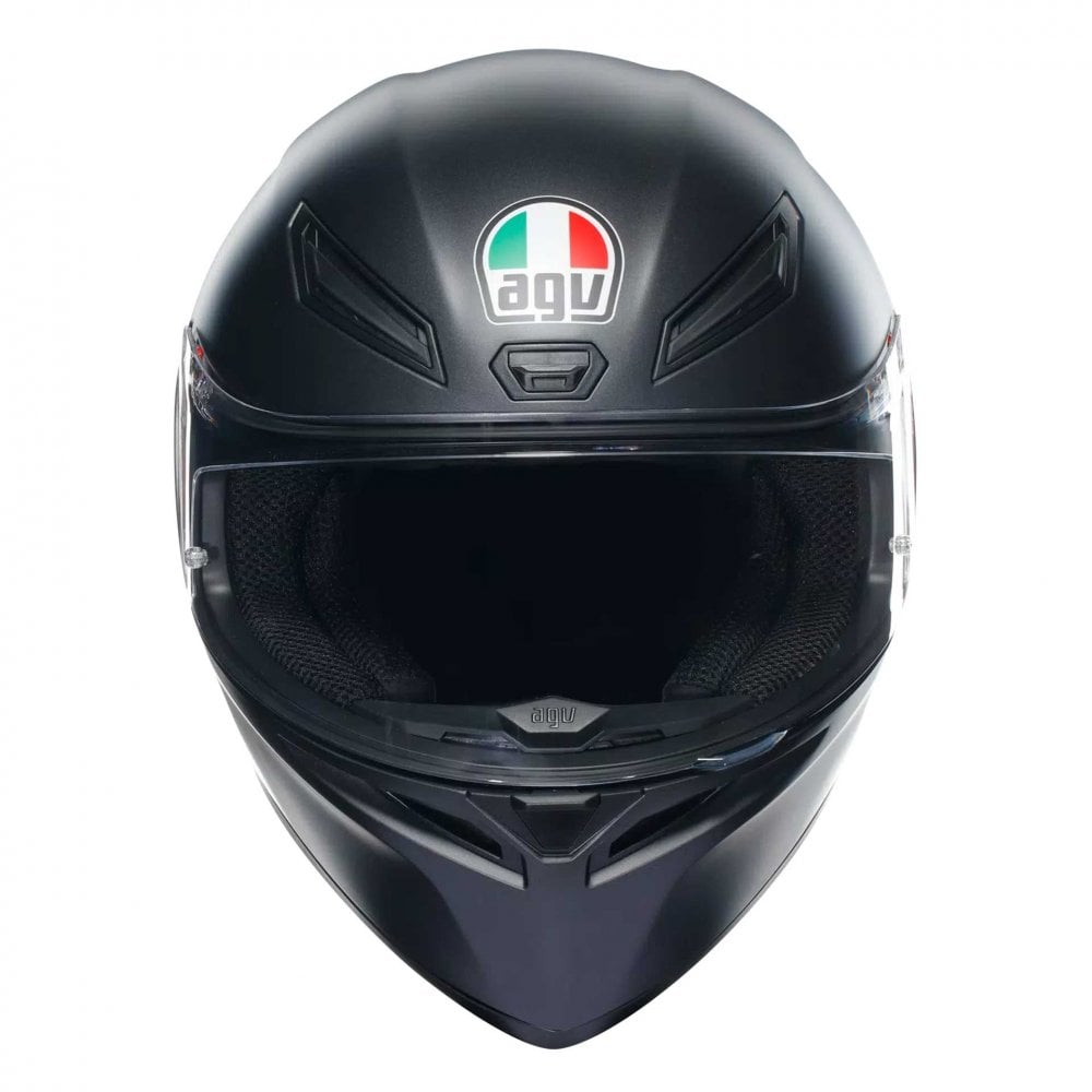 AGV K1-S Solid Motorcycle Helmet (Matt Black)