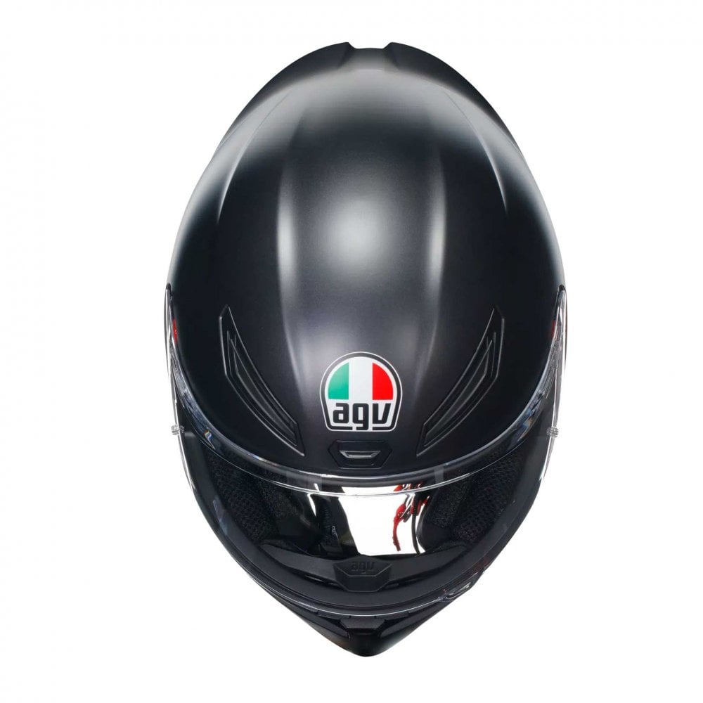 AGV K1-S Solid Motorcycle Helmet (Matt Black)