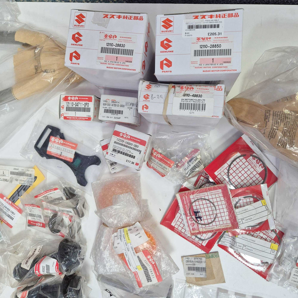Suzuki Genuine Parts - Bulk Parts Listing - 200+ Parts