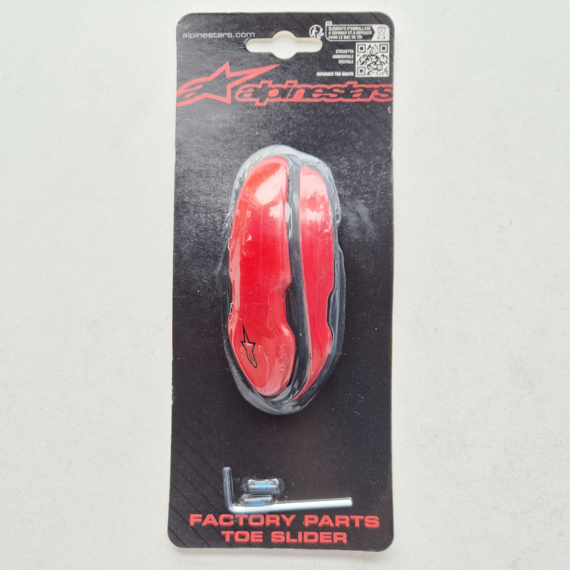 Alpinestars (Boot Spares) Toe Sliders - TPU/Aluminium - Supertech