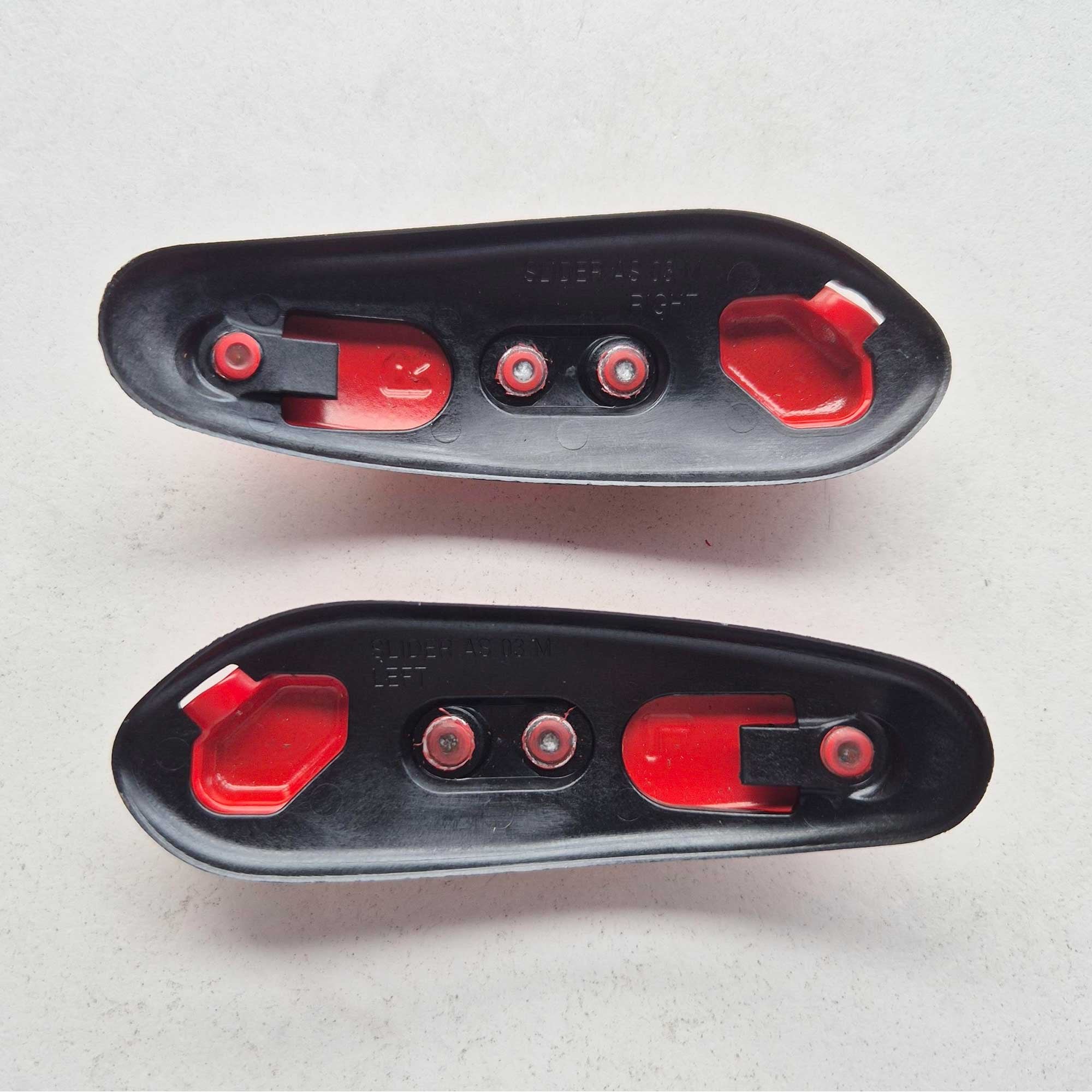 Alpinestars (Boot Spares) Toe Sliders - TPU/Aluminium - Supertech R, SMX Plus, SMX 6, SMX 3, SMX-1R (2015 On) *AS03* (Red)