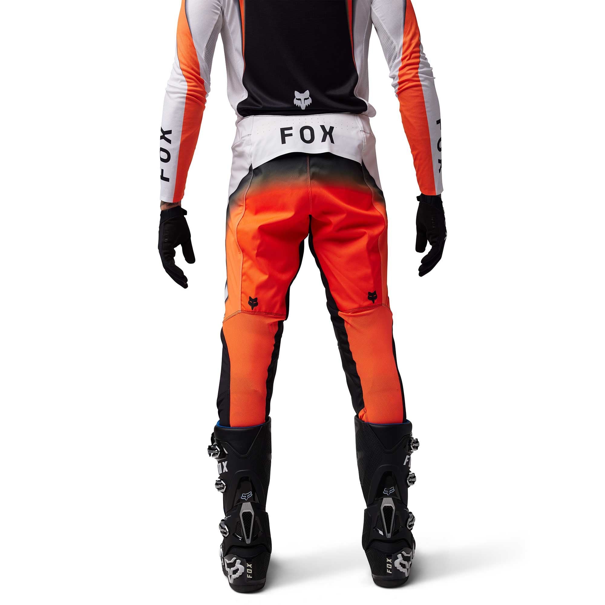 FOX (SALE) MX Jersey & Pant Kit Deal - FlexAir INFINITE (Black/Fluo Orange)