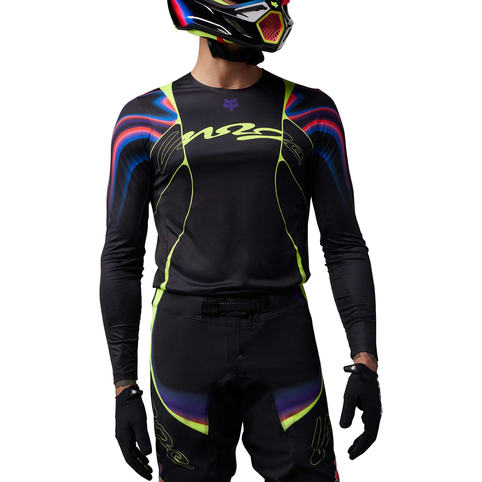 FOX (SALE) Jersey & Pant Kit Deal - FlexAir ENERGY (Black)