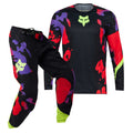 FOX (SALE) Jersey & Pant Kit Deal - 360 THROTTLE (Black/Red/Yellow/Purple)