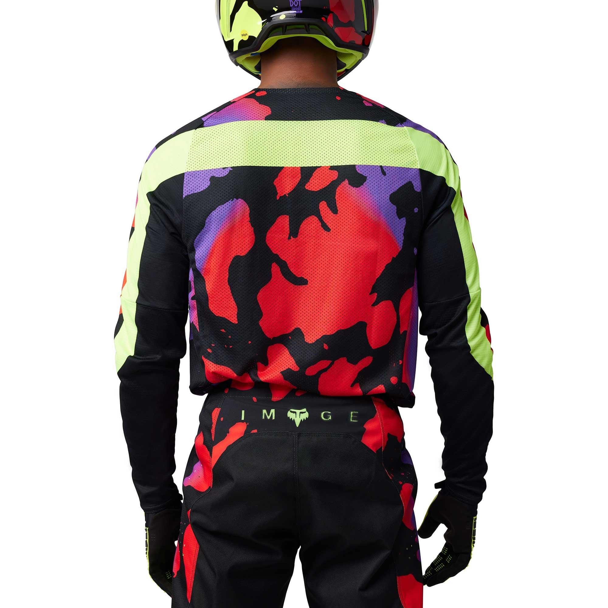 FOX (SALE) Jersey & Pant Kit Deal - 360 THROTTLE (Black/Red/Yellow/Purple)