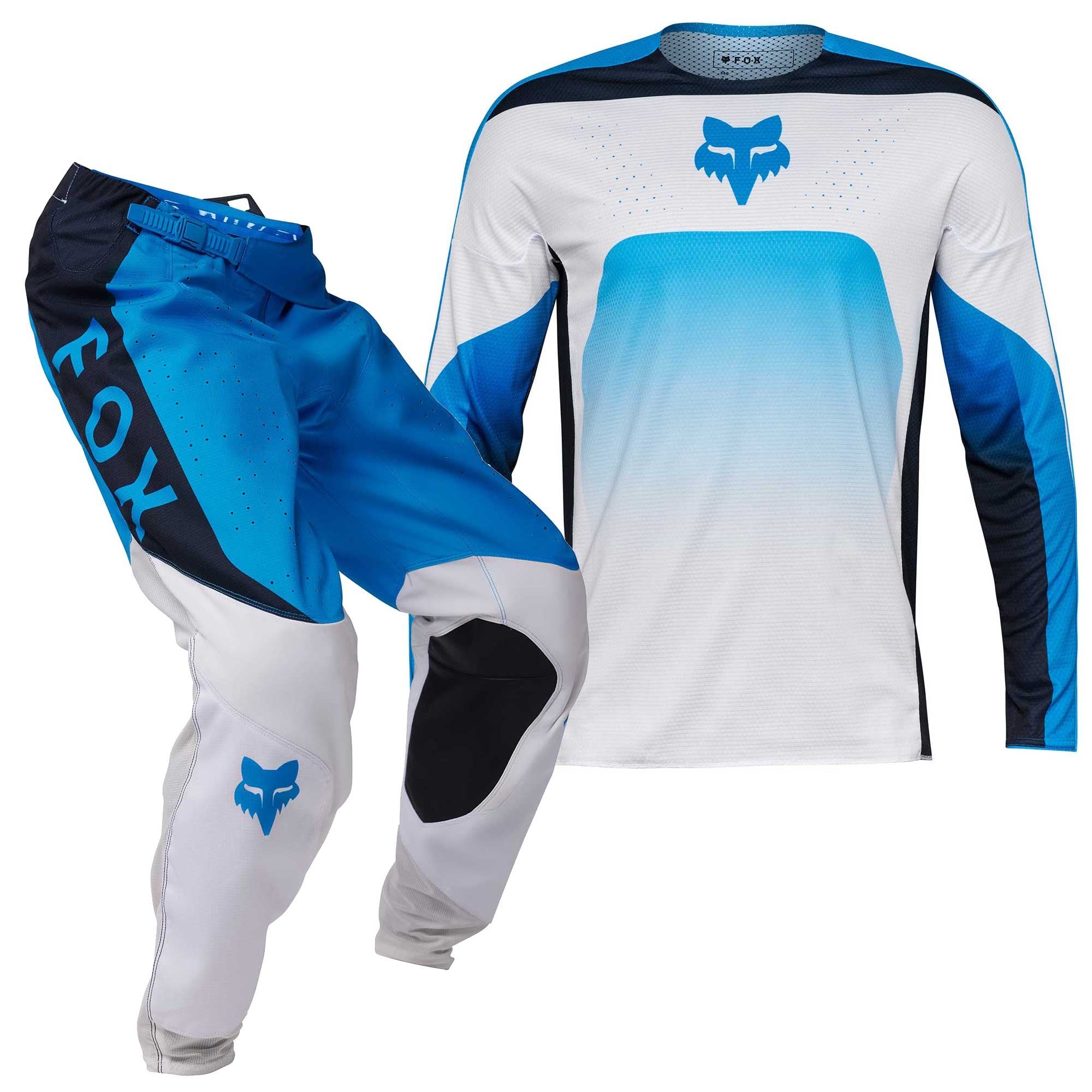 FOX (SALE) Jersey & Pant Kit Deal - 360 DIVIDER (True Blue/White/Black)
