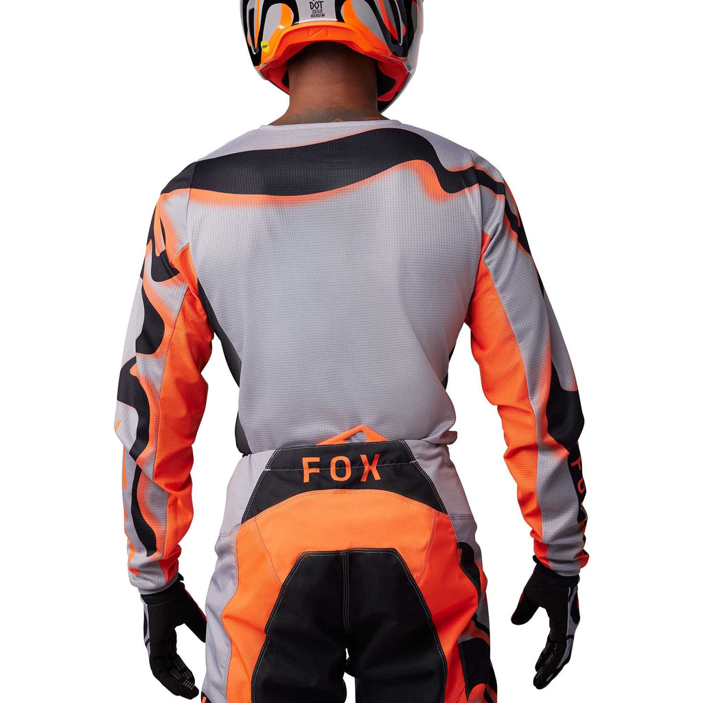 FOX (SALE) Jersey & Pant Kit - 180 EMOTION (Steel Grey/Orange)