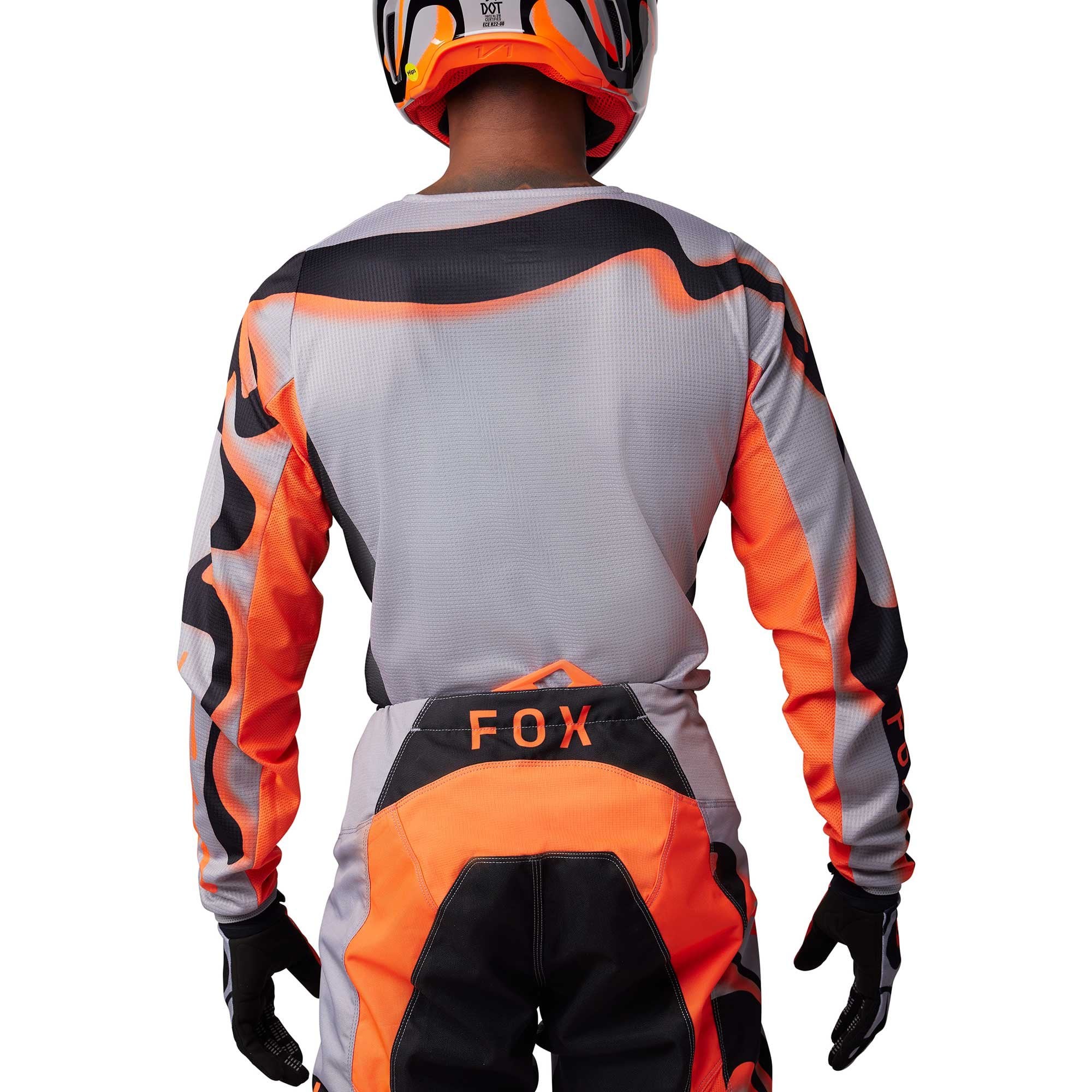 FOX (SALE) Jersey & Pant Kit - 180 EMOTION (Steel Grey/Orange)