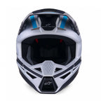 Alpinestars S-M3 HEAT MX Helmet (Silver/Blue/Black Matt)