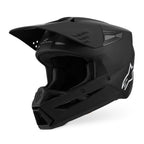 Alpinestars S-M3 SOLID MX Helmet (Matte Black)