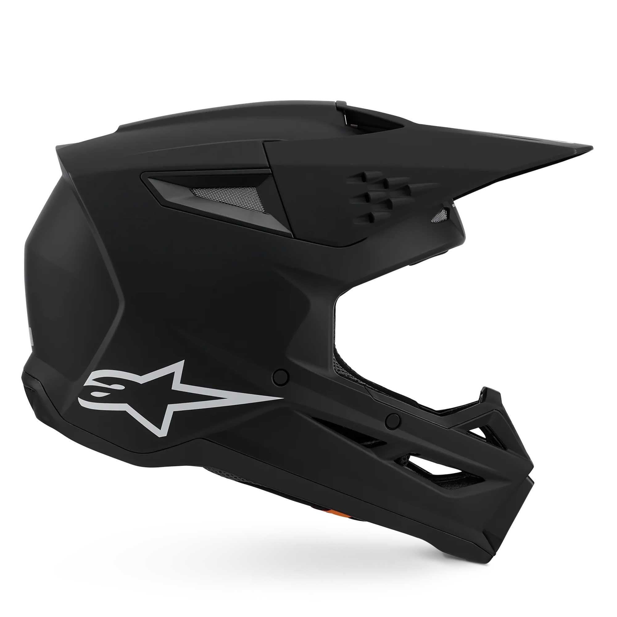 Alpinestars (MX26) MX Helmet - S-M3 SOLID (Matte Black)