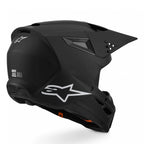 Alpinestars S-M3 SOLID MX Helmet (Matte Black)