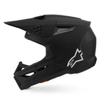 Alpinestars S-M3 SOLID MX Helmet (Matte Black)