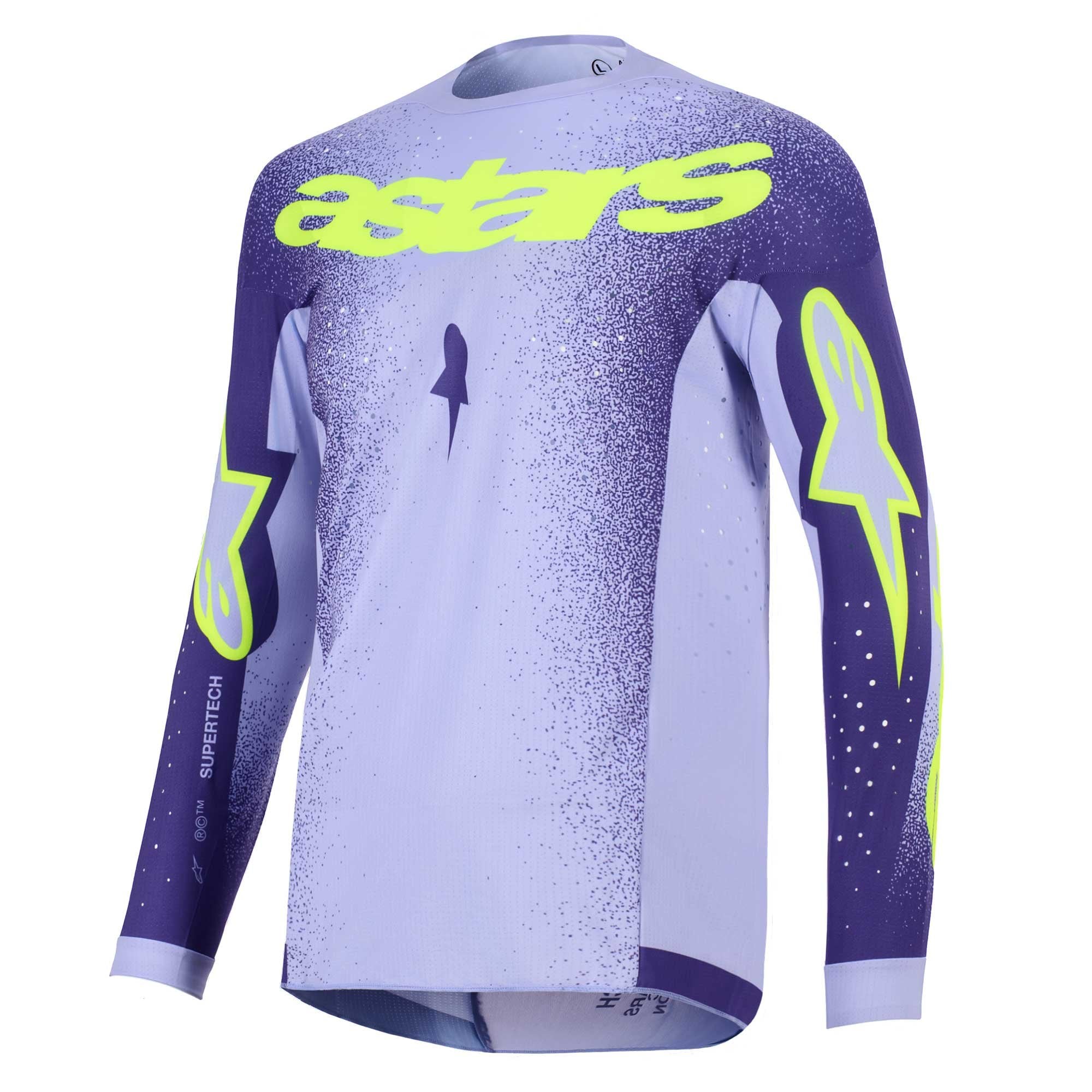 Alpinestars (MX26) MX Jersey - SuperTech SCENZ (Purple/Yellow Fluo)