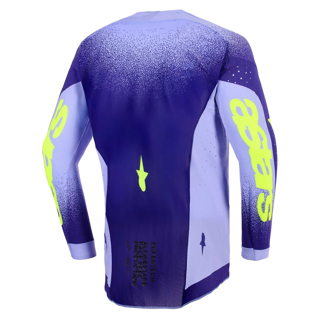 Alpinestars (MX26) MX Jersey - SuperTech SCENZ (Purple/Yellow Fluo)