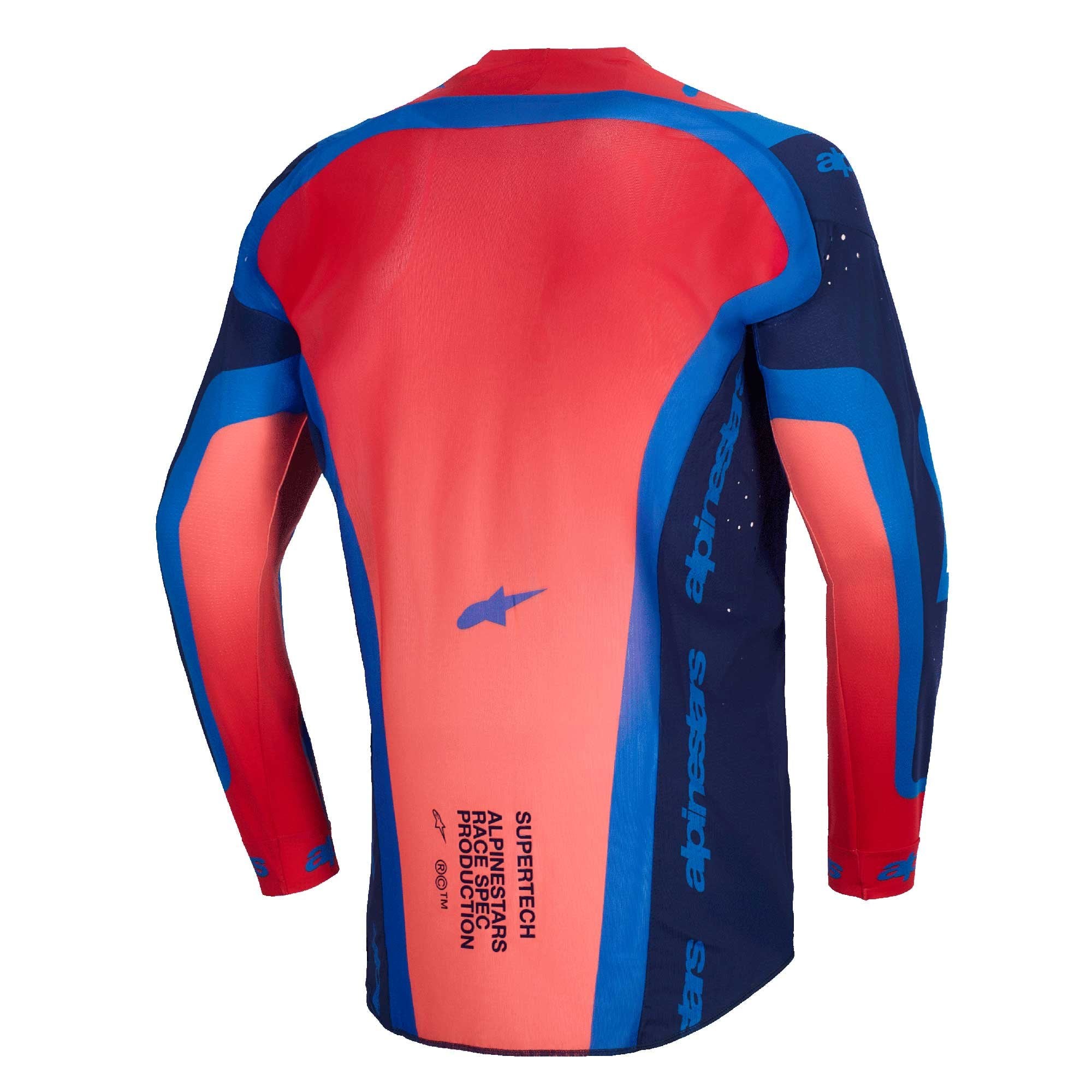 Alpinestars (MX26) MX Jersey - SuperTech VISTA (Dark Navy/Hot Coral/Cobalt)